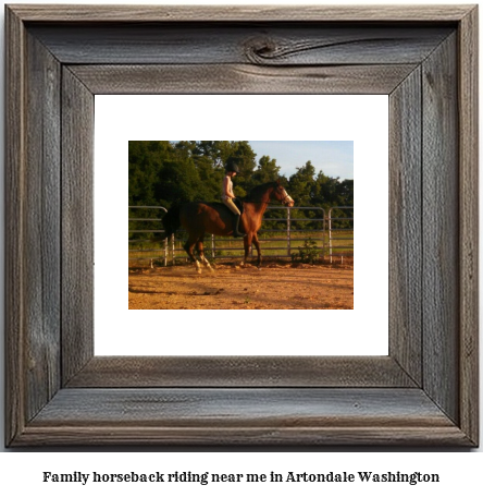 family horseback riding near me in Artondale, Washington